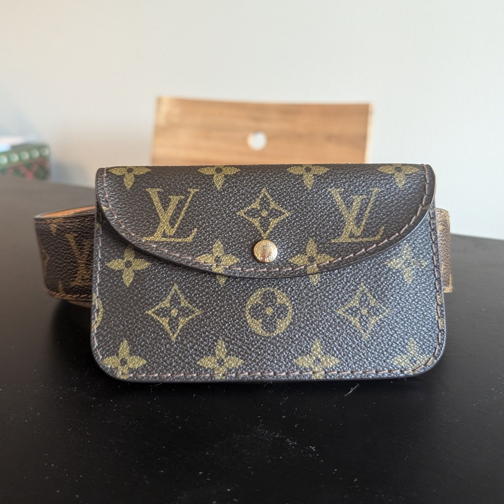 Louis Vuitton Monogram Canvas Belt Bag